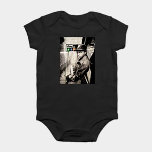 Ice cube old pose Baby Bodysuit